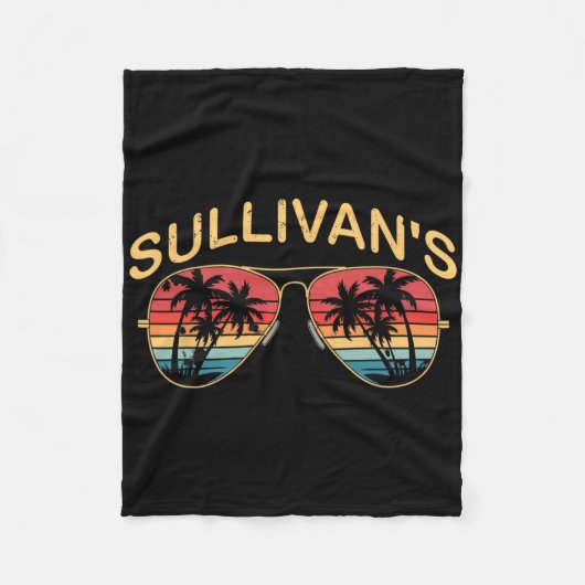 Sullivan's South Carolina Men Women Souvenir Surfb フリースブランケット (正面)