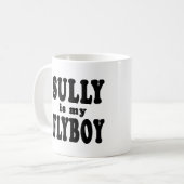 sully私のFlyboyです コーヒーマグカップ (正面左)