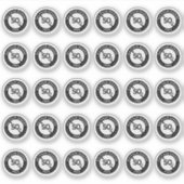 Sulphur Dioxide Free Mini Food Allergy Food Safety シール (正面)