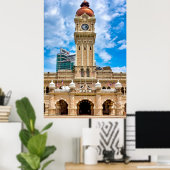 Sultan Abdul Samad Building ポスター (ホームオフィス)