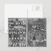 Sultan Ahmed IIIお金 ポストカード (正面/裏面)