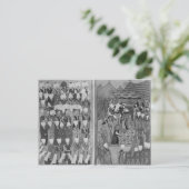 Sultan Ahmed IIIお金 ポストカード (スタンド正面)