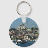 Sultan Ahmed & Istanbul panorama，トルコ キーホルダー (裏面)