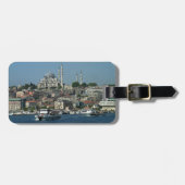 Sultan Ahmed & Istanbul panorama,トルコ/休日 ラゲッジタグ (正面横)