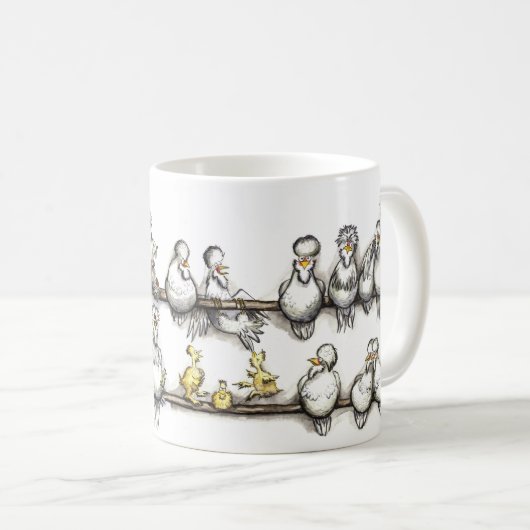 Sultan chicken mug コーヒーマグカップ (正面右)
