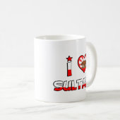 Sultana、カリフォルニア コーヒーマグカップ (正面右)