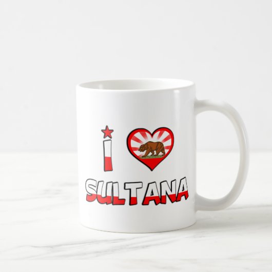 Sultana、カリフォルニア コーヒーマグカップ (右)