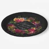 Sultry Nightsフローラ結婚ズAlways Forever ID829 ペーパープレート (アングル)