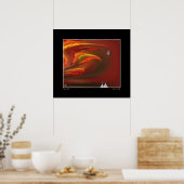 Sumacムーンポスター ポスター (キッチン)