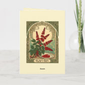 Sumac Sunrise A Haft-Sin Emblem of Renewal カード (裏面)