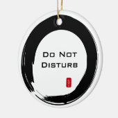 Sumiの円はドア・ハンガーを妨げません セラミックオーナメント (左)