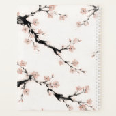Sumi-E Ink | 桜 | 週間/月間 プランナー手帳 (裏面)