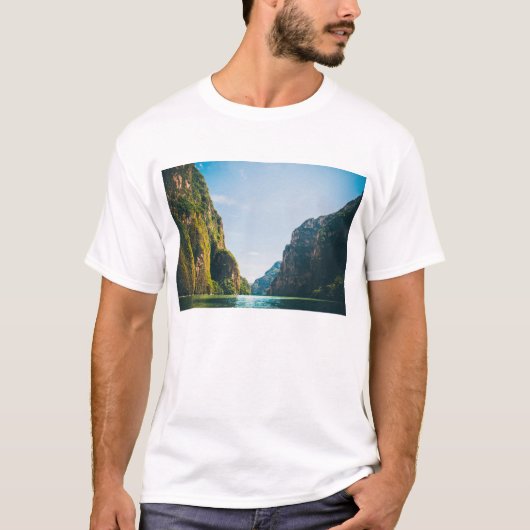 Sumidero渓谷、メキシコ Tシャツ (正面)