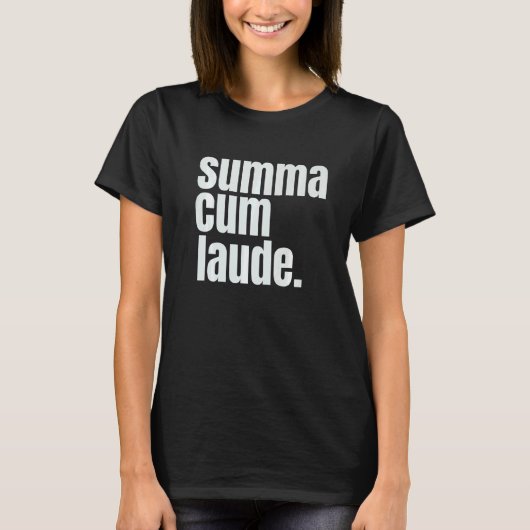 Summa Cum Laude Graduate Tシャツ (正面)