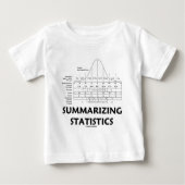 Summarizing Statistics ベビーTシャツ (正面)