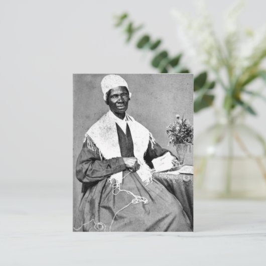 Summary Carte de visite of Sojourner Truth, 1864 ポストカード (スタンド正面)