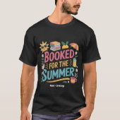 Summer おもしろい Book Readerビーチ Tシャツ (正面)