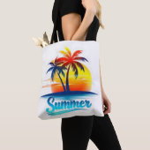 Summer トートバッグ (クローズアップ)
