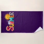 Summer  ビーチタオル (正面)