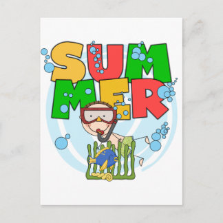 SUMMER – 水面下Tシャツとギフト ポストカード