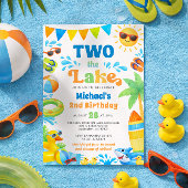 Summer 2nd Birthday Invitation - Two the Lake 招待状