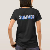 Summer and Gelato Women's Basic Tシャツ (裏面)