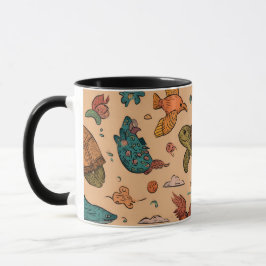 Summer Animals Combo Mug Gift マグカップ