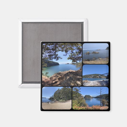 Summer at Decisation Pass Collage Magnet マグネット (正面/裏面)