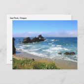 Summer at Seal Rock Oregonポストカード ポストカード (正面/裏面)