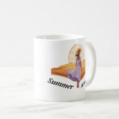 Summer atmosphere コーヒーマグカップ (正面右)