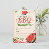 Summer BBQ 招待状 (スタンド正面)