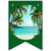 summer beach  バンティングフラッグ (第2の旗)