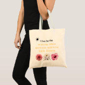 Summer Beach Bag with Flowers and Sun トートバッグ (正面(商品))