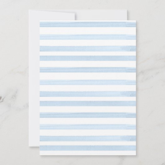 Summer Beach Birthday Party Invitation 招待状 (裏面)