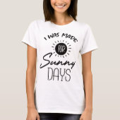 Summer Beach Design Tシャツ (正面)