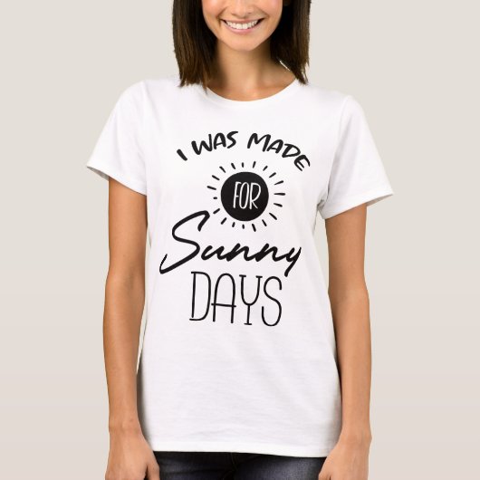 Summer Beach Design Tシャツ (正面)