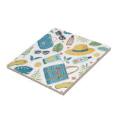 Summer Beach Essentials Pattern (2) タイル (側面)