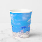 Summer Beach Retirement Party 紙コップ (左)