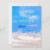 Summer Beach Retirement Party Invitation (正面)