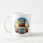 Summer Bear コーヒーマグカップ (左)