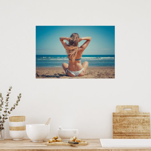 Summer Bikini Poster ポスター (キッチン)
