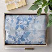 Summer Blue Botanical 薄葉紙