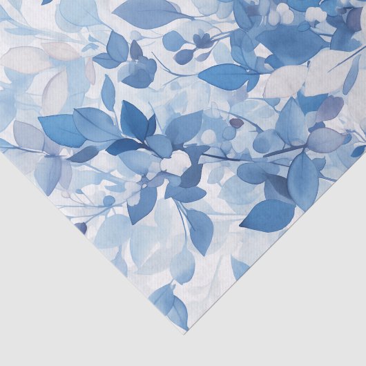Summer Blue Botanical 薄葉紙 (詳細)