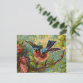 Summer Bluebirdはがき ポストカード (スタンド正面)