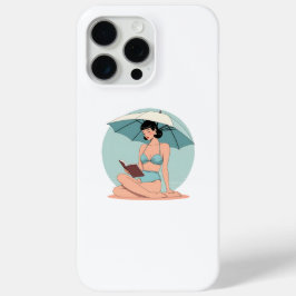 Summer Breeze Bikini Girl – Retro Beach Vibes iPhone 15 Pro Maxケース