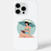 Summer Breeze Bikini Girl – Retro Beach Vibes Case-Mate iPhoneケース (裏面)