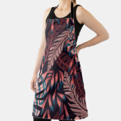 Summer bright seamless background with colorful tr エプロン (インサイチュ)