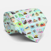 Summer Buggin Collection of Bugs in Watercolor ネクタイ (ロール)