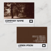 Summer, Bute Park, Cardiff, UK 名刺 (正面/裏面)