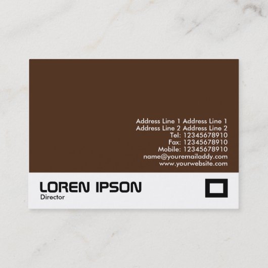 Summer, Bute Park, Cardiff, UK 名刺 (裏面)